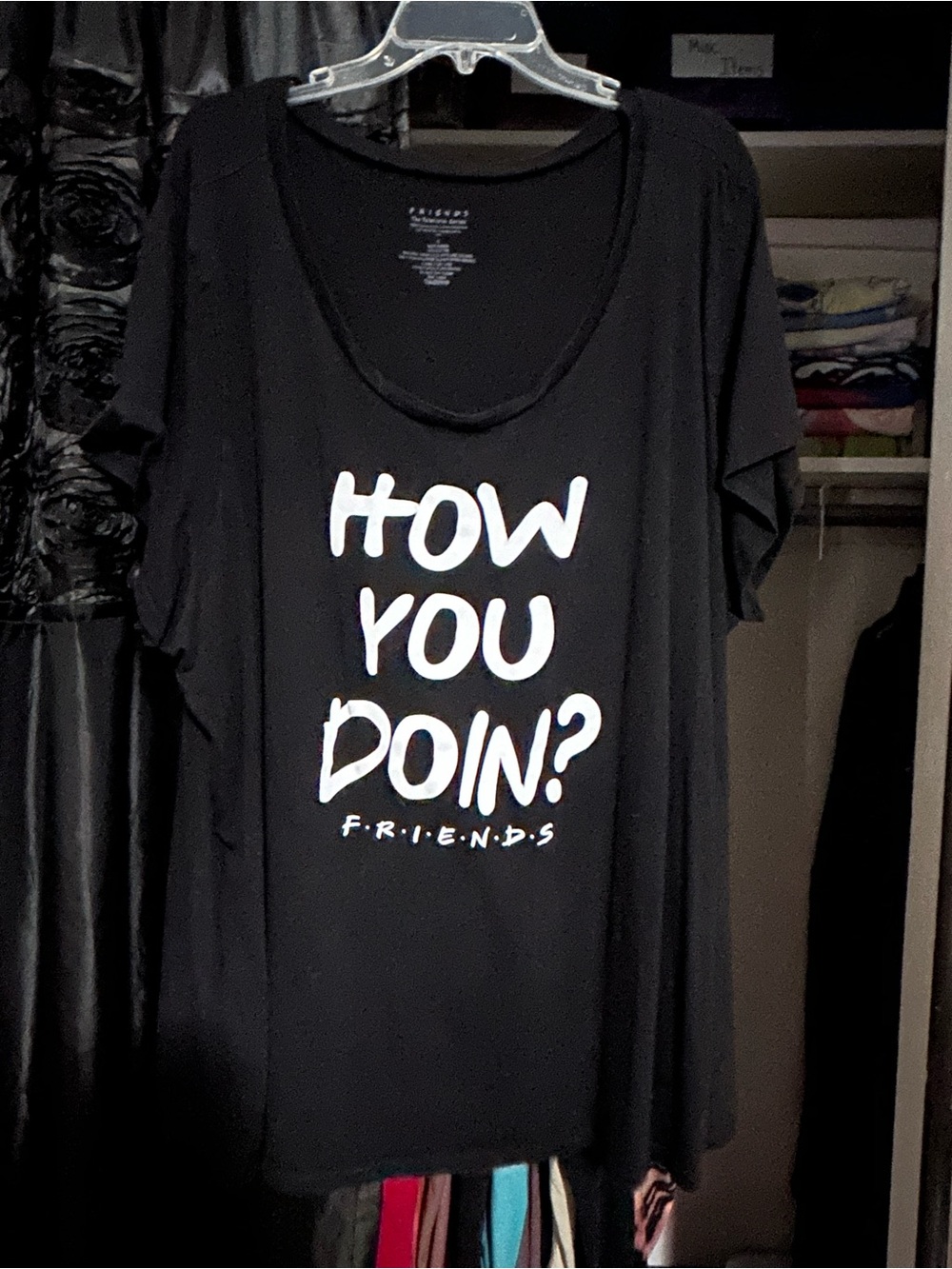 torrid Black Short Sleeve Graphic Scoop Neck Tee